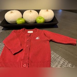 WSU Baby Sweater